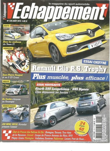 Echappement 576 clio rs - n°576,
