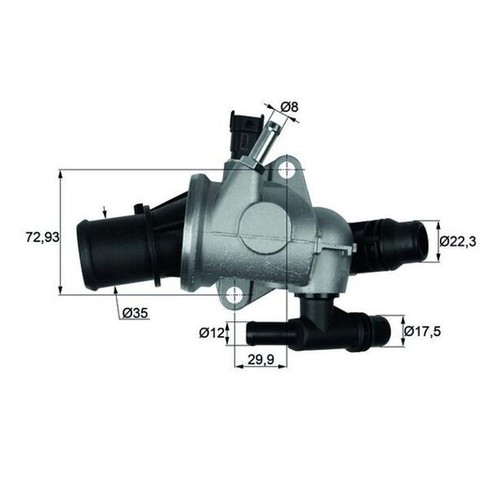 Mahle 152 thermostat - mahle,