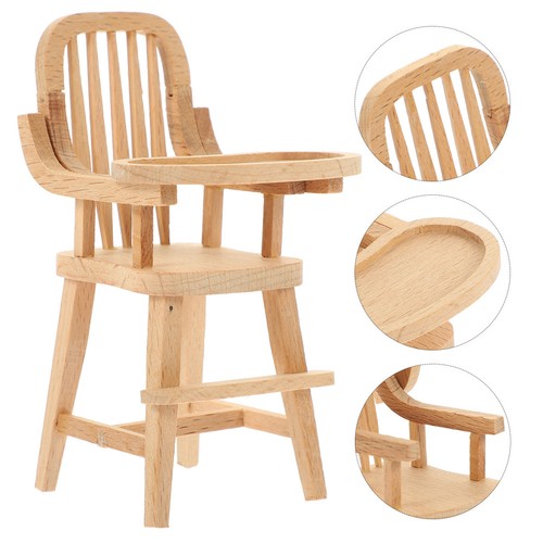 Chaise haute poupée jouet - haute,