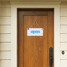  Panneau ouvert en bois double face pour affaires ouvrir le panneau fermé pour