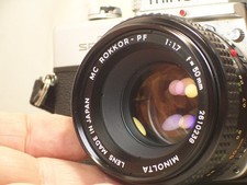 minolta SRt 101 B  avec