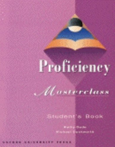Proficiency masterclass - proficiency,