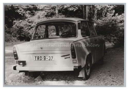 Car trabant 601 - 601, s