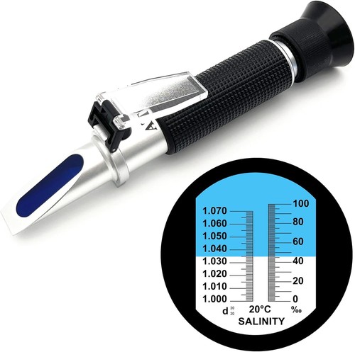 Salinity refractometer for - salinity,