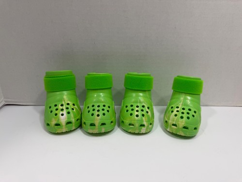 Bark dog crocs - bark, green