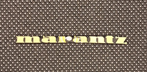 Logo marantz doré - marantz, 5cm