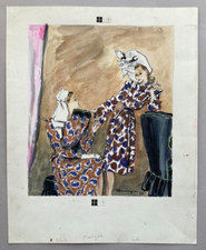 Pierre MOURGUE : Aquarelle