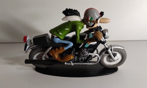 Figurine moto résine - moto, en