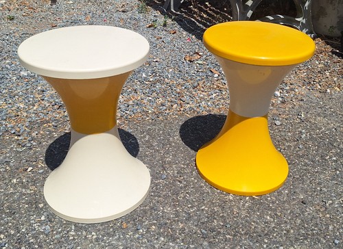 Tabouret vintage tam stamp - vintage,