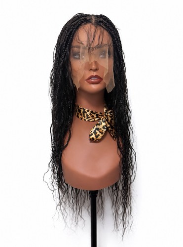 Human hair blend braided - blend, lace