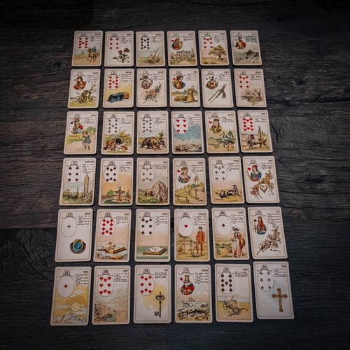 Ancien jeu carte - ancien, de