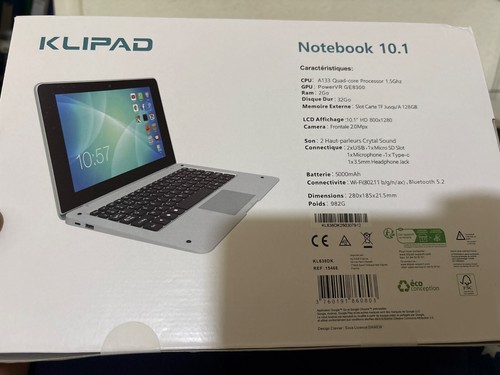 Notebook klipad android - klipad, 10.1",