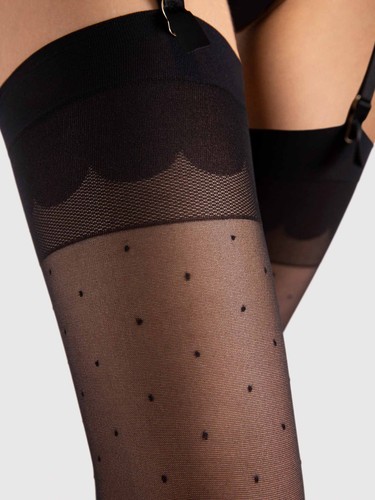 Bas sexy voile pois - voile, pour