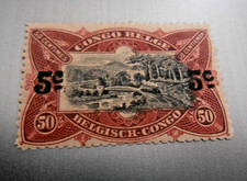 TIMBRE COLONIE BELGIQUE, CONGO