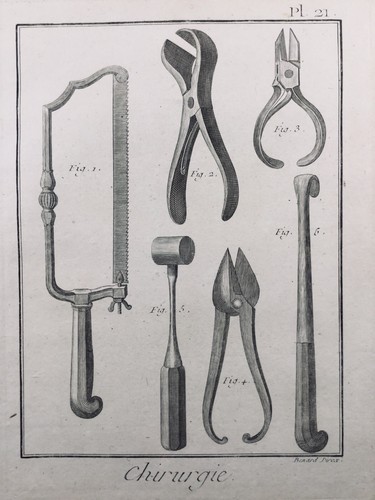 Chirurgie 1779 instrument - chirurgie,