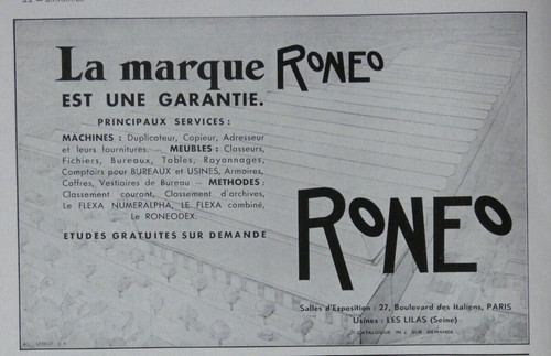 Publicité presse 1931 - presse,