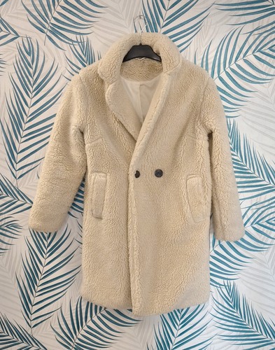 Manteau fausse fourrure - manteau, en