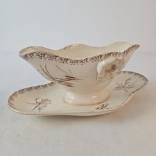 Saucière Décor Glaïeul