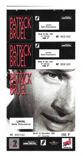 Rare ticket billet de - rare,