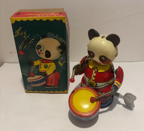 Jouet tôle panda - jouet,