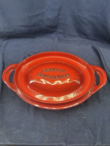 Ancienne cocotte ovale - ancienne,