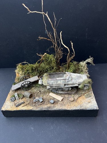 Diorama falaise normandie - diorama,