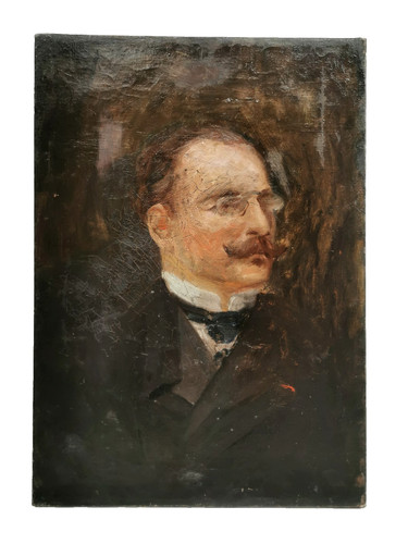 Tableau ancien huile sur - tableau,