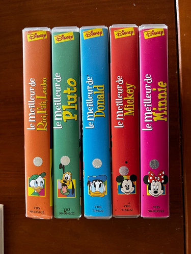 Lot cassettes vhs disney - lot,