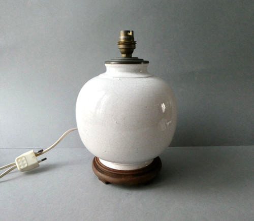 Lampe art deco pied boule - pied, en