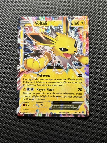 Carte pokémon voltali - voltali, ex
