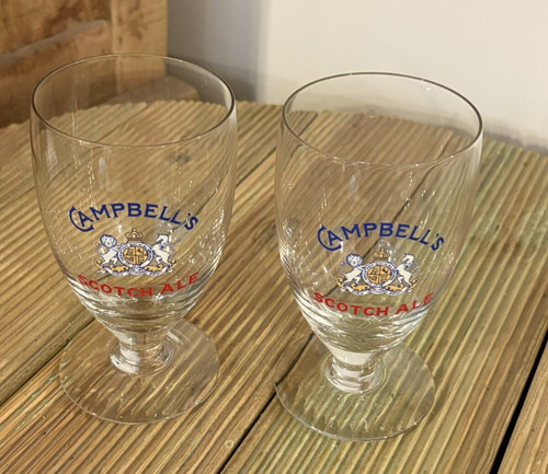 Anciens verres publicitaire