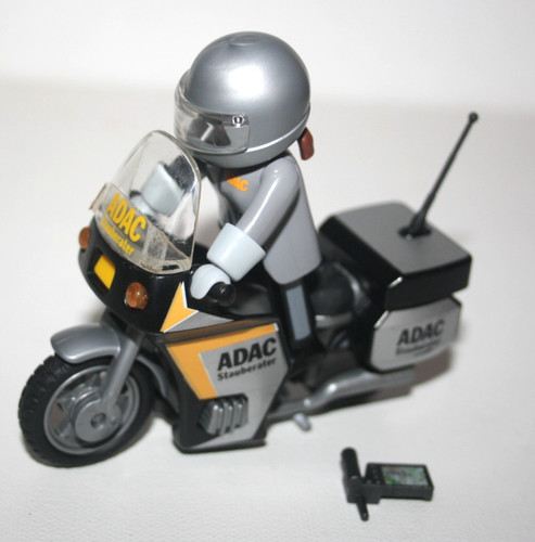 Playmobil 4077 moto adac avec - moto,