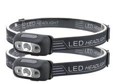 Lampe Torche Frontale Puissante Induction COB LED Rechargeable Etanche Neuf