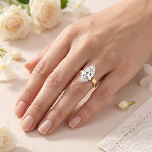 Bague diamant lab grown cvd - bague,