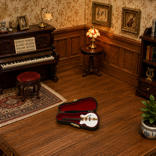 Guitare électrique miniature - guitare,