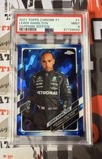 2021 Topps Chrome Sapphire F1