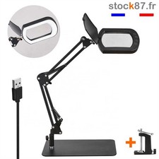 Loupe avec éclairage à LED  - maquette, modélisme, électronique, bijoux #M009A#