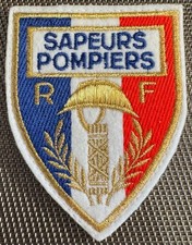 ECUSSON PATCH SAPEURS POMPIERS