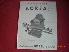 ANTIQUE BOREAL ETS BOREL BELFORT SHARPENING ADVERTISING PROSPECTUS