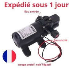 Pompe à Eau 12V Auto-Amorçante 130 PSI 6L/min | Camping-Car Bateau Jardin