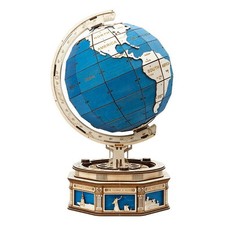 Globe Terrestre 3D Bois 567pcs