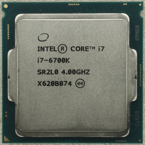 Processeur intel core - core, i7-6700k