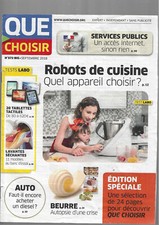 WHAT TO CHOOSE-September 2018-N0 572 Bis-Kitchen Robots/Tablets/Car_Diesel/