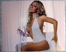 MARIAH CAREY SIGNED 11x14