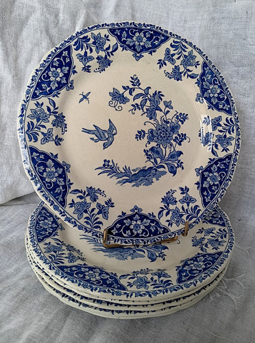 Assiettes plates gien - assiettes,