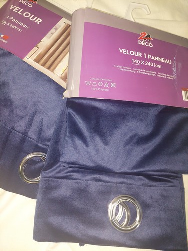 Déco rideau velours - 2a,