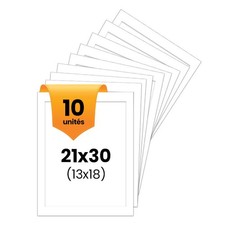 10 passe-partout - Blanc -