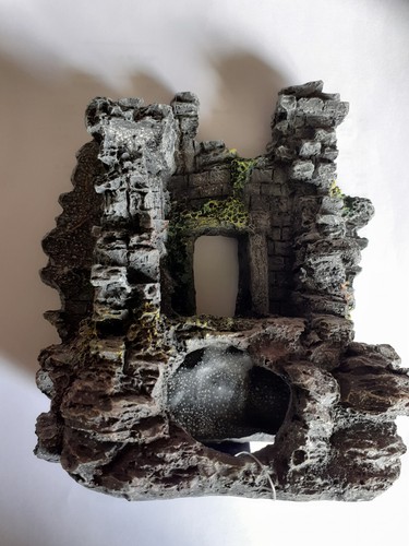 Decor aquarium ruine14x10x16cm - aquarium,