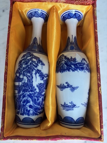 Paire vases chinois - de,
