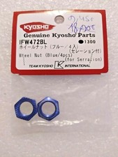 Kyosho IFW472BL Wheel Nut Blue 2pcs 17mm Inferno GT GT2